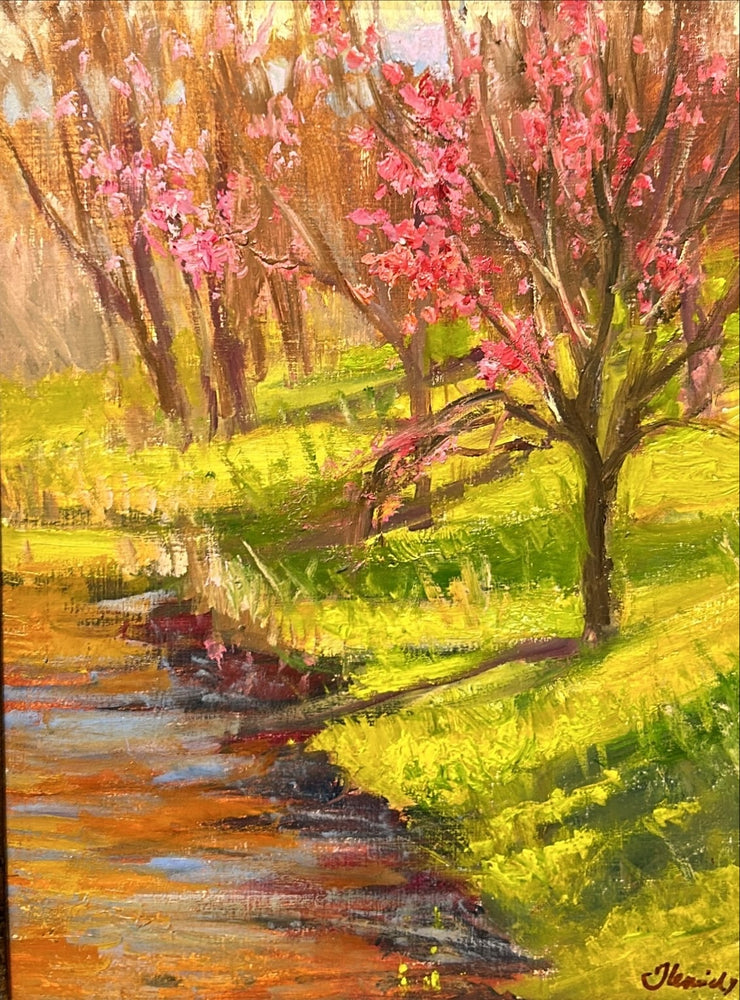 Redbuds At The Creek