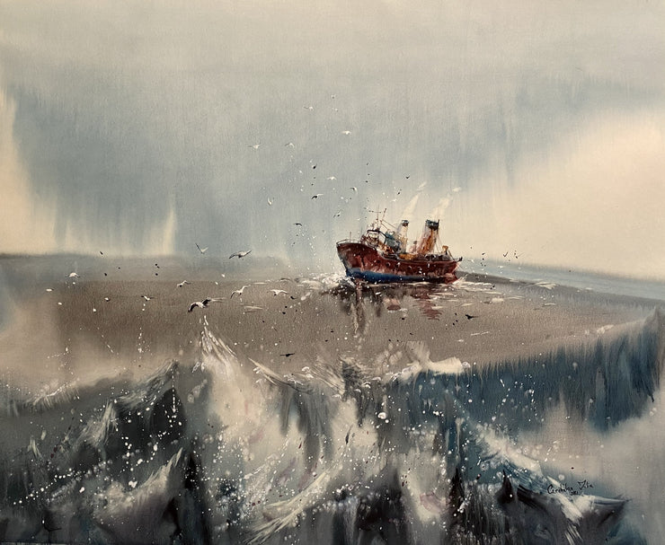 Iulia Carchelan-Old Boat