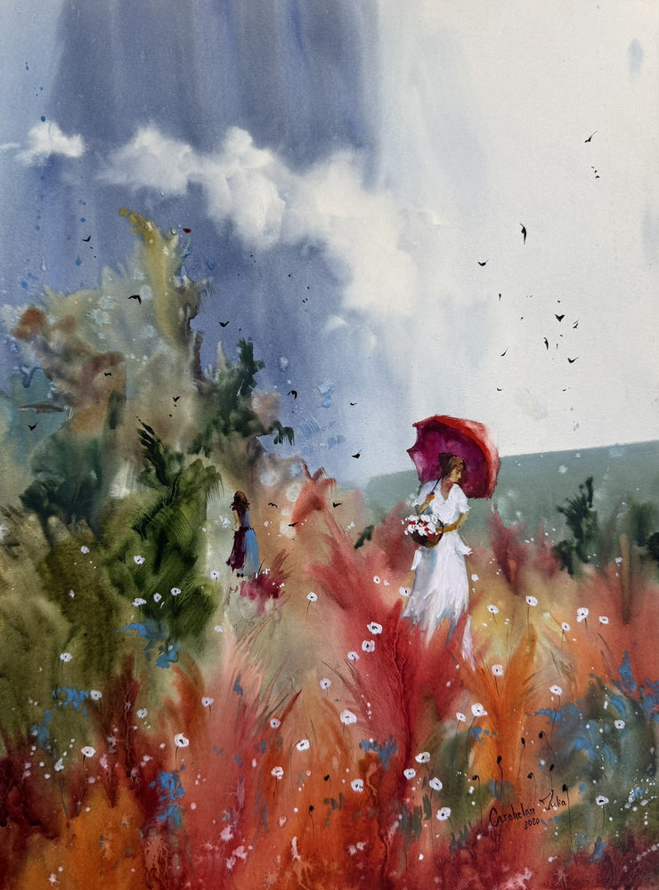 Iulia Carchelan-Petals and Whispers of Wildflowers-Unframed