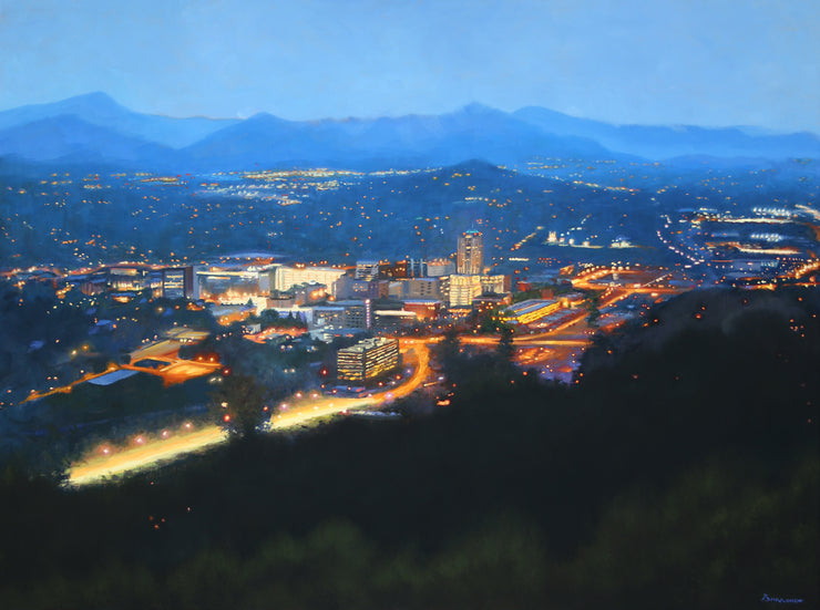 Nightfall Over Roanoke