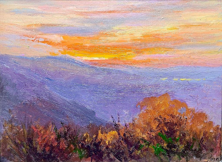 The Blue Ridge Mountains In November