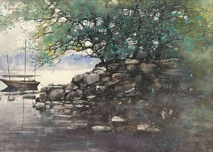 Z.L. Feng-By The Rocks