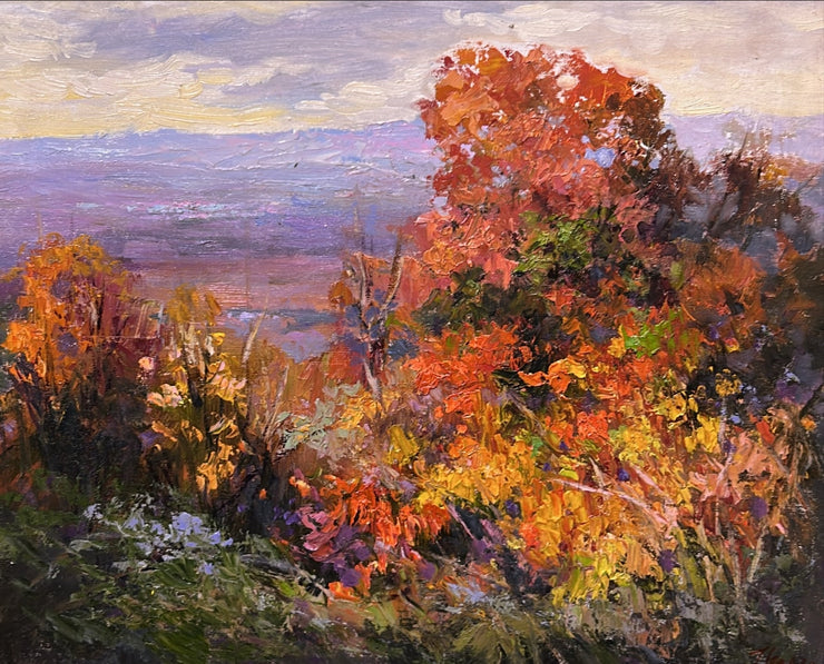 Julia Lesnichy-Fall Colors In The Blue Ridge Mountains