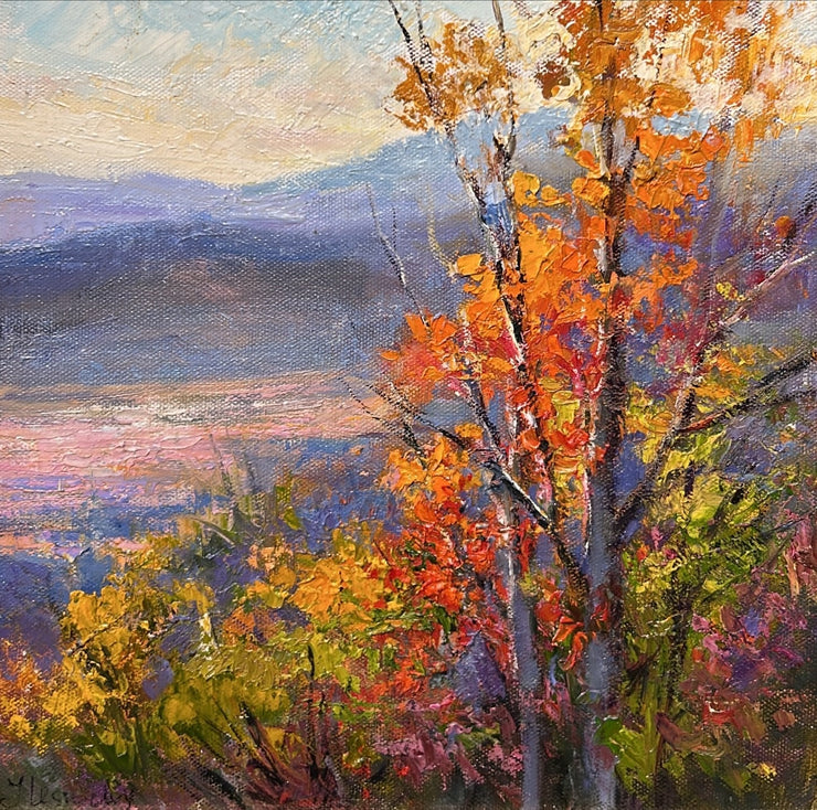 Julia Lesnichy-Fall Splendor In The Blue Ridge Mountains