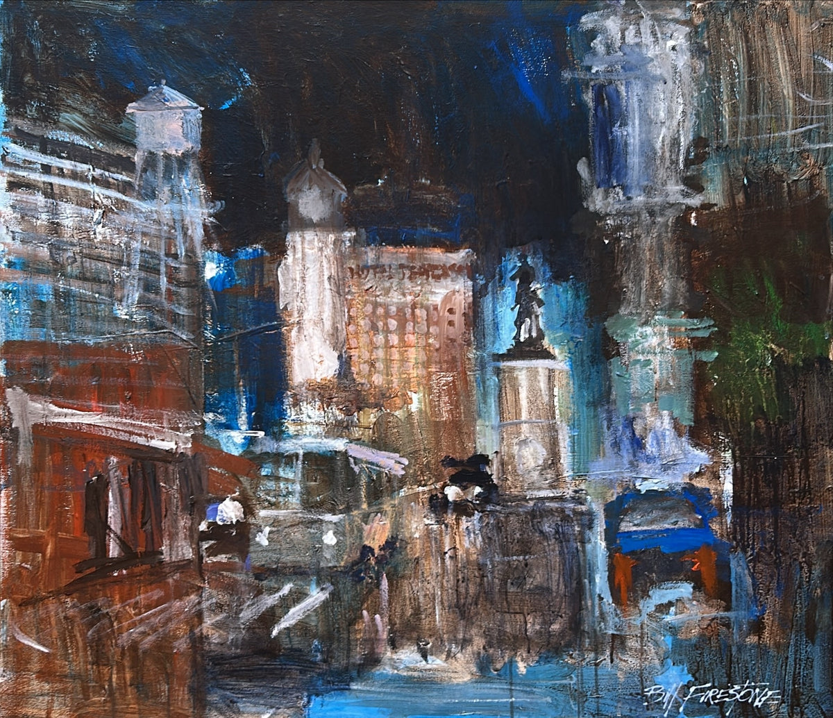 Bill Firestone-Night Fall – The Little Gallery - Virginia