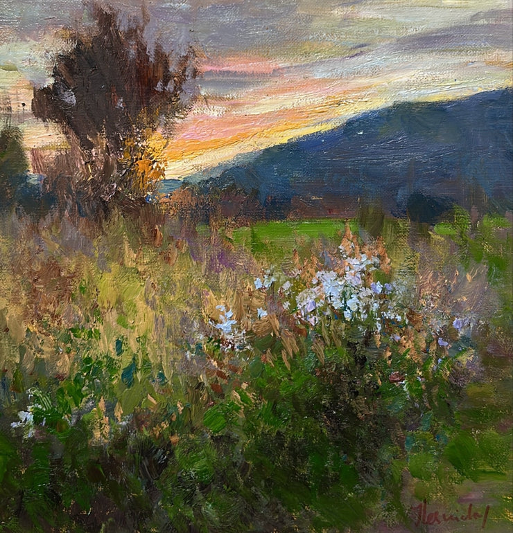 Julia Lesnichy-Sunset Near Crozet