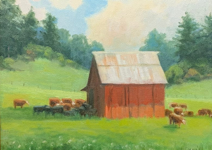 Barn with Cows